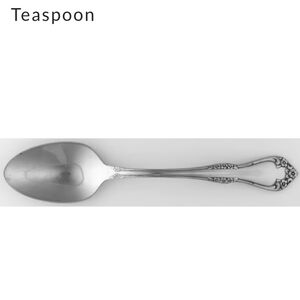 Mansfield (Stainless)by Oneida Silver teaspoon  flatware